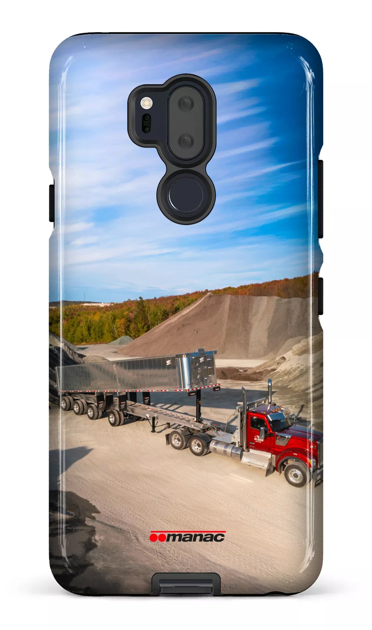 LG G7 Tough Benne aluminium Manac -