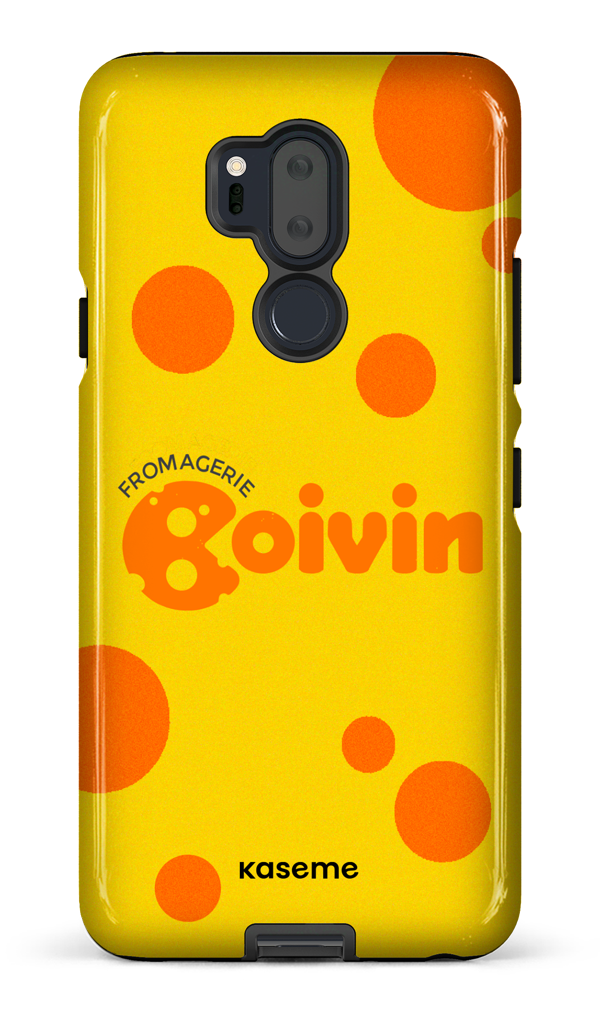 LG G7 Tough Boivin Jaune x Ronds -