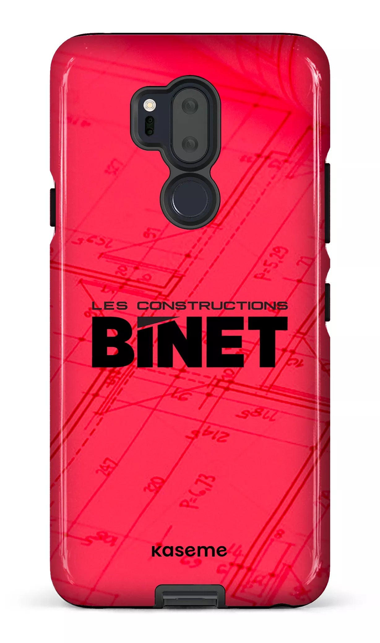 LG G7 Tough Constructions Binet Rouge -