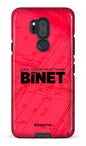 LG G7 Tough Constructions Binet Rouge -