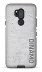 LG G7 Tough Dinamo Gris x Logo Gris -
