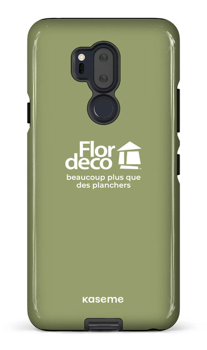 LG G7 Tough Flordeco logo Sauge -
