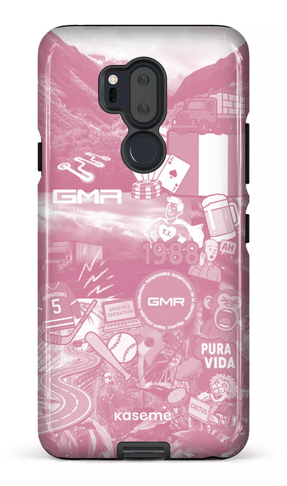 LG G7 Tough GMR Collage Rose -