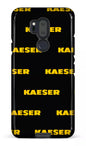 LG G7 Tough Kaeser Pattern Noir -