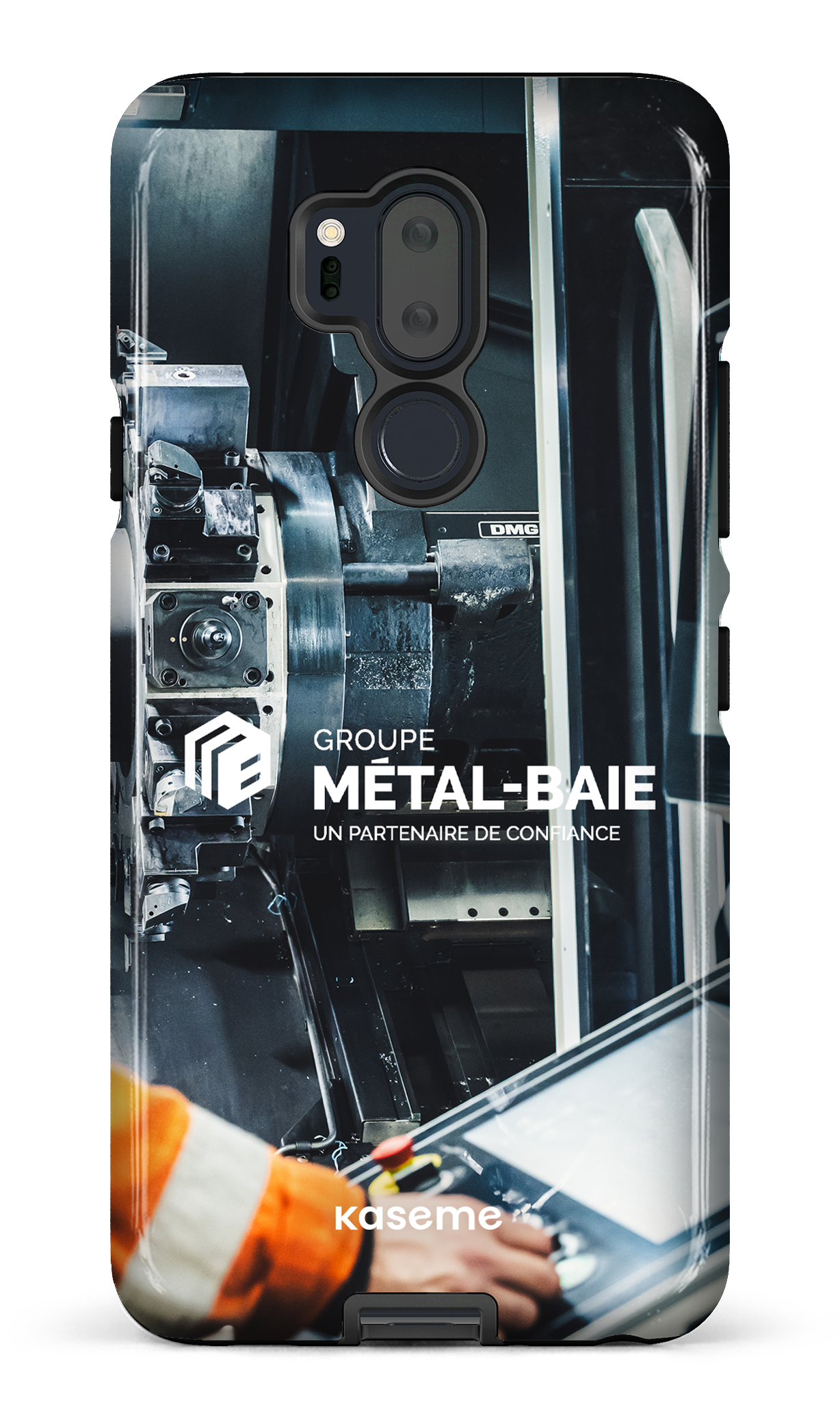 LG G7 Tough Le machinage par Métal-Baie -