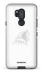LG G7 Tough Les Huskies Blanc -