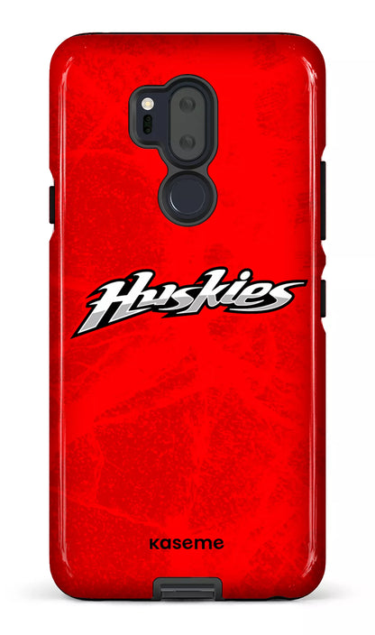 LG G7 Tough Les Huskies Rouge -
