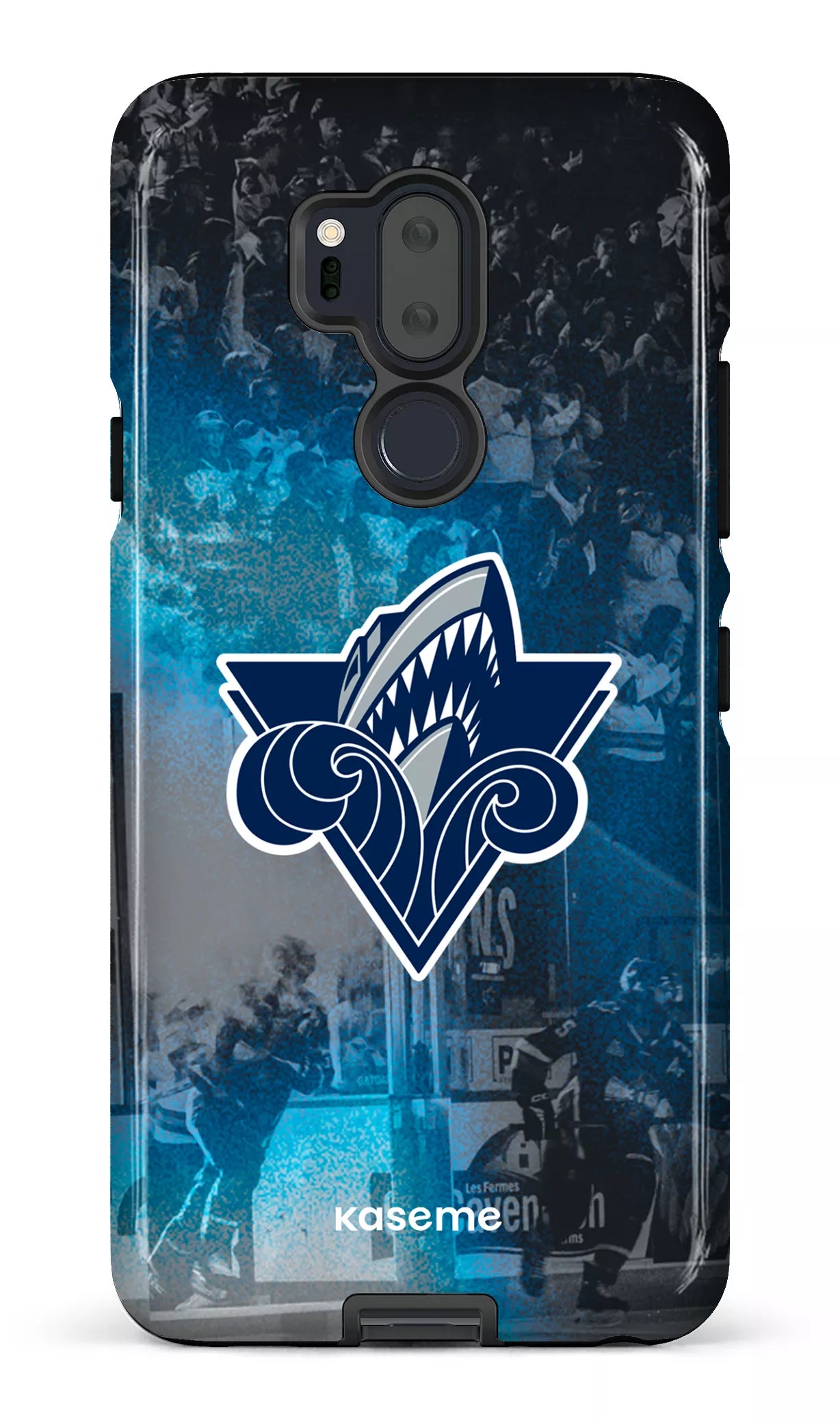 LG G7 Tough Océanic Logo & Foule -