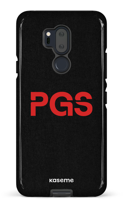 LG G7 Tough PGS Noir&Rouge -