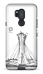 LG G7 Tough Parc Olympique - Croquis Blanc -