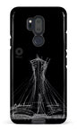LG G7 Tough Parc Olympique - Croquis Noir -
