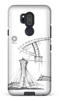 LG G7 Tough Parc Olympique - Croquis Plan Blanc -