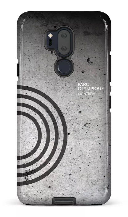 LG G7 Tough Parc Olympique - Texture Béton -