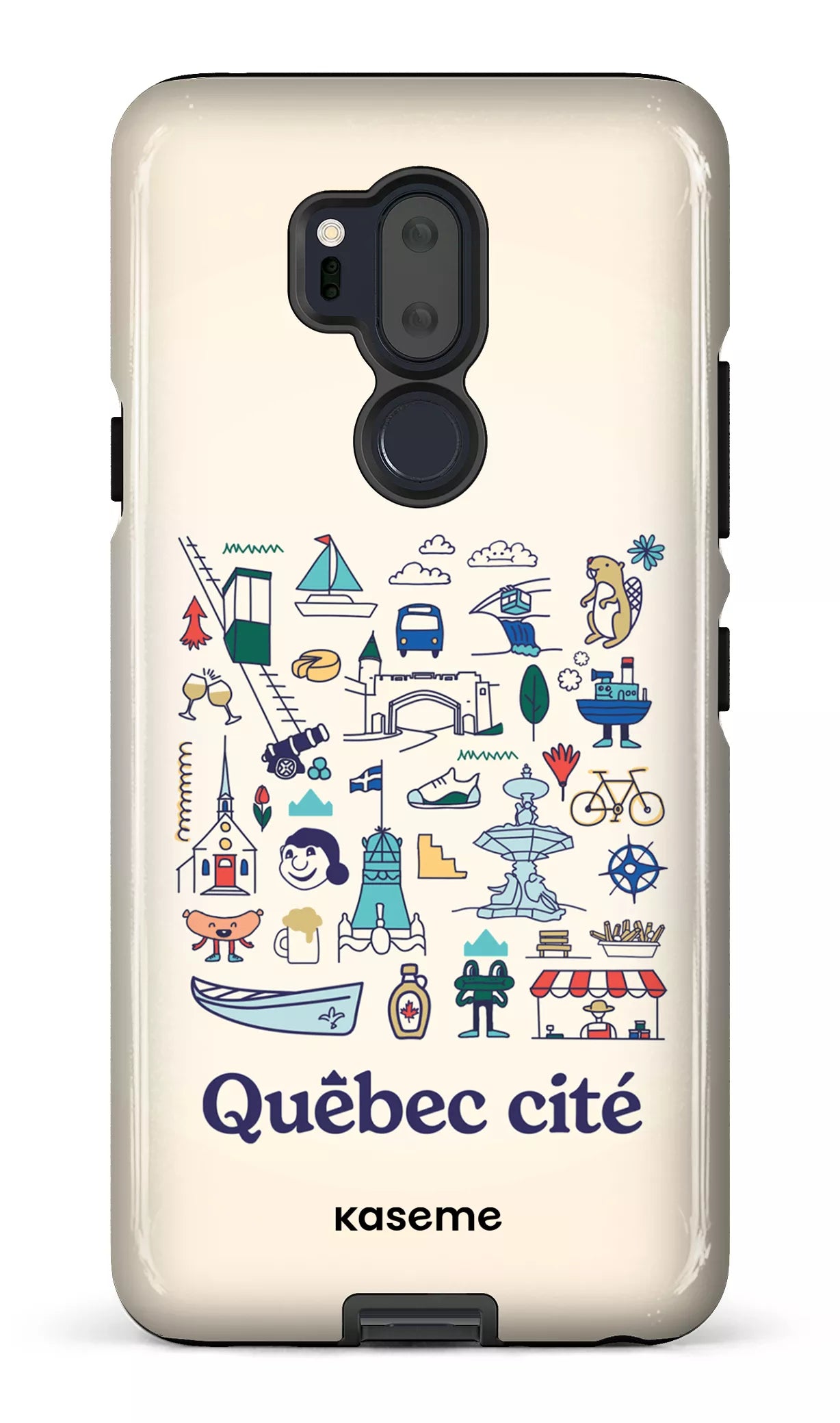 LG G7 Tough Québec illustré -
