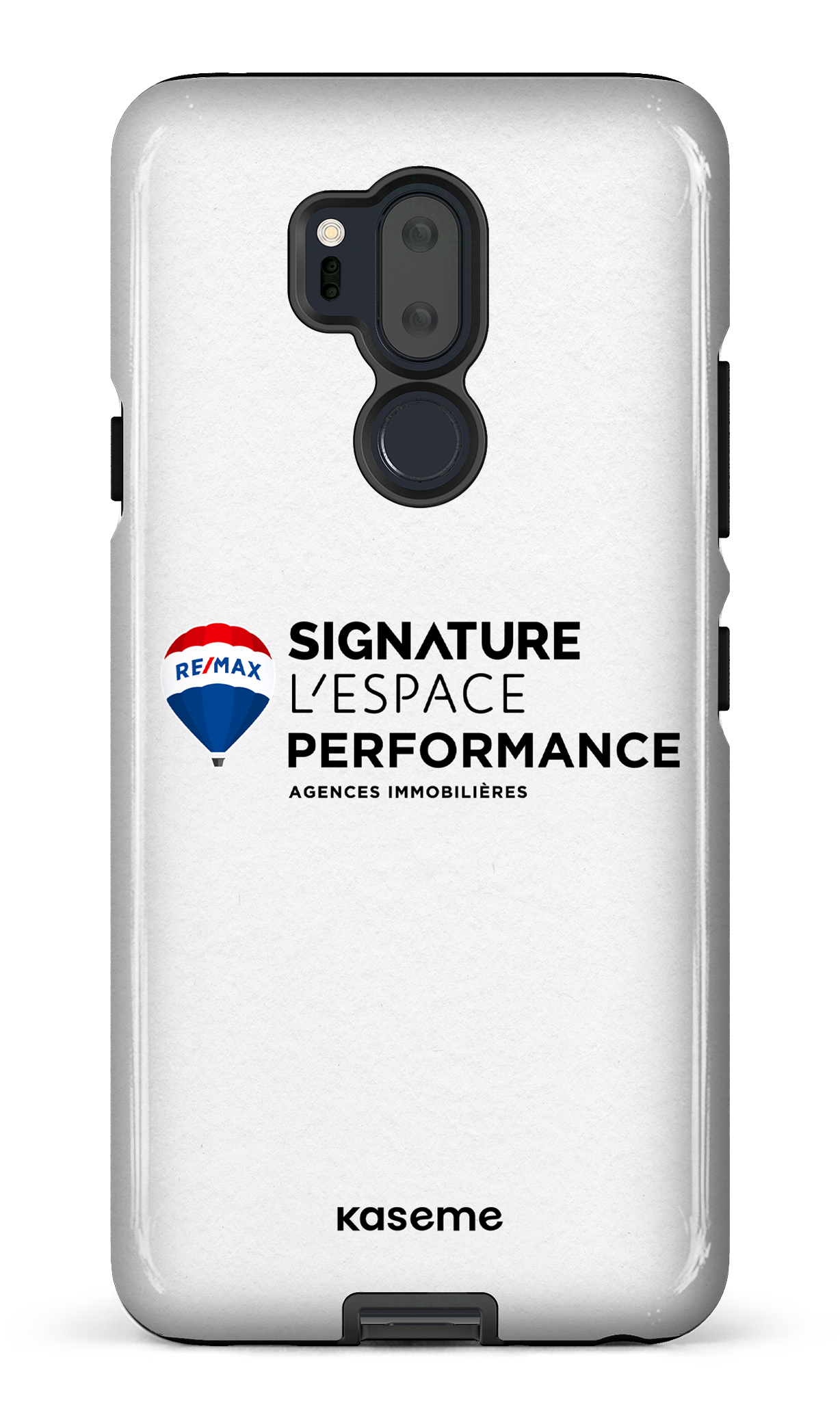 LG G7 Tough Remax Signature L'Espace & Performance Blanc -