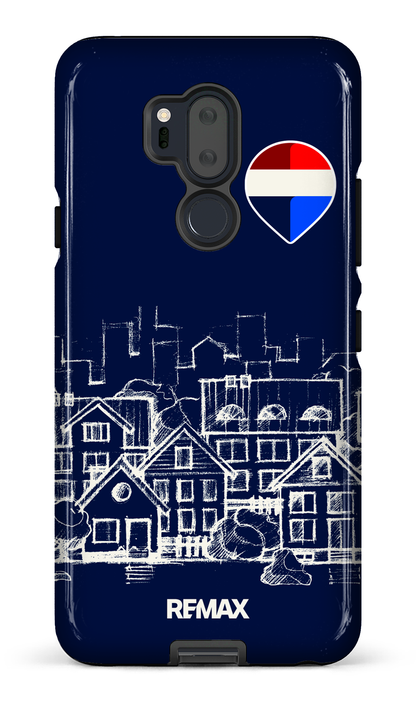 LG G7 Tough Remax Sketch Bleu -