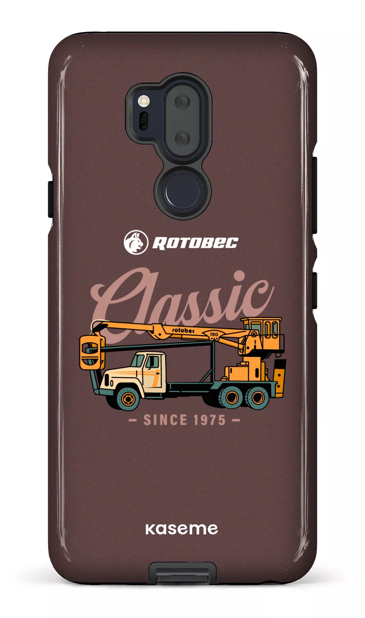 LG G7 Tough Rotobec Brun "Classic" -