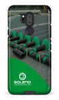 LG G7 Tough Soleno tuyaux vert x vague -