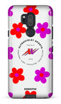 LG G7 Tough UltraViolet Fleurs -