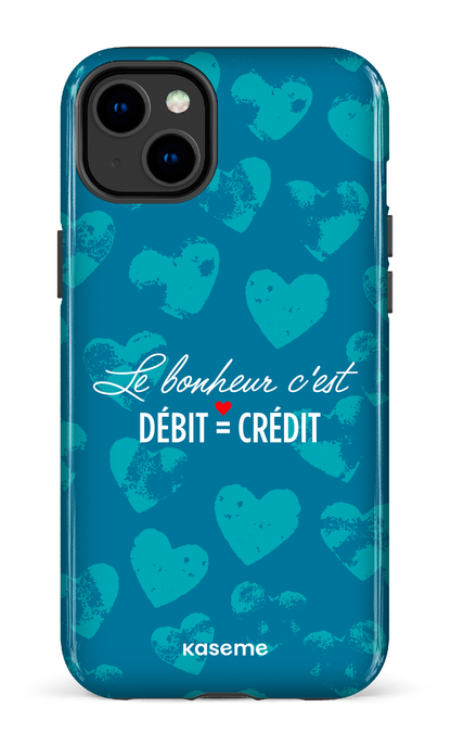 Le bonheur c'est débit = crédit - iPhone 14 Plus Tough Gloss