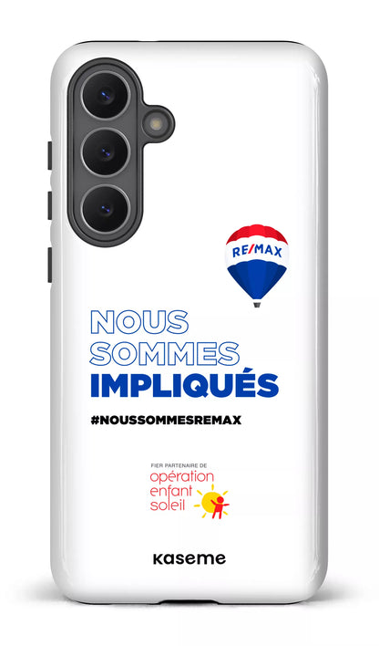 Galaxy S25 FE Tough Nous sommes impliqués par RE/MAX -