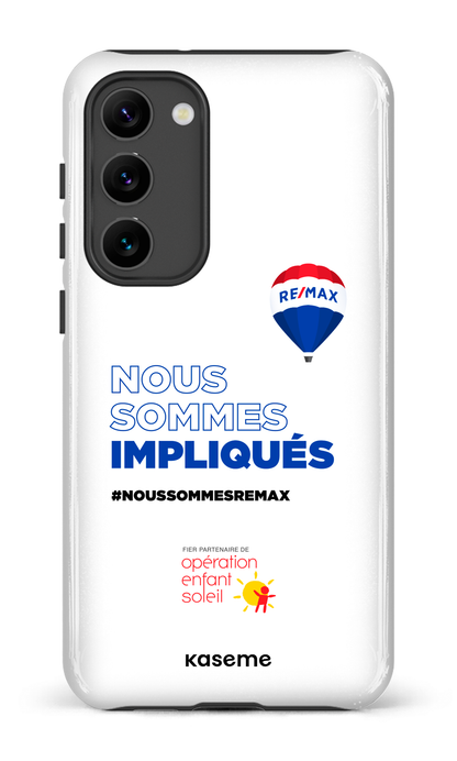 Galaxy S23 Plus Tough Gloss Nous sommes impliqués par RE/MAX -