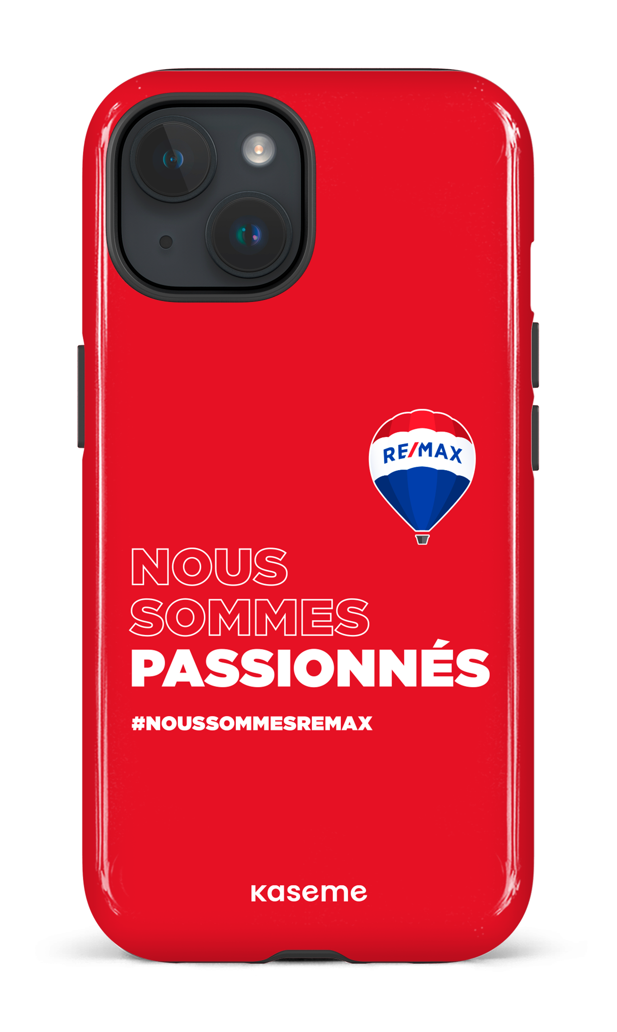 iPhone 15 Tough (Gloss) Nous sommes passionnés par RE/MAX -
