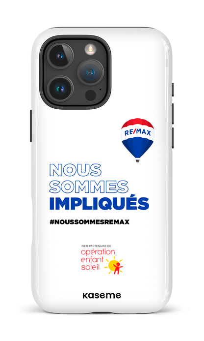iPhone 16 Pro Max Impact Case Nous sommes impliqués par RE/MAX -