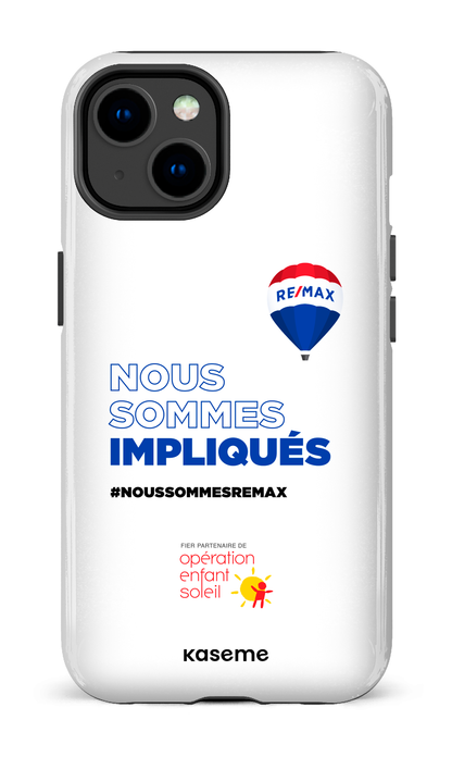 iPhone 14 Tough Gloss Nous sommes impliqués par RE/MAX -