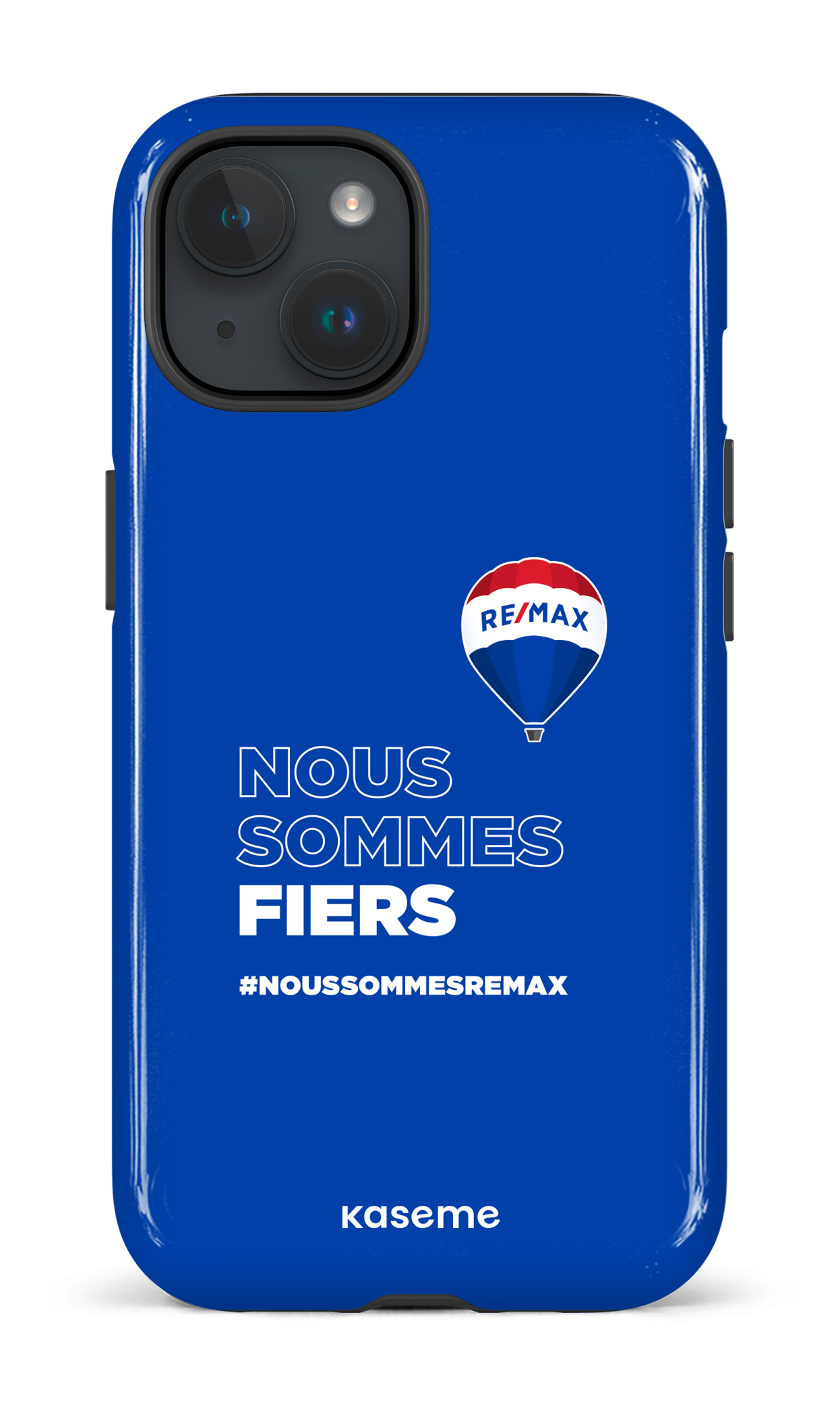 iPhone 15 Tough (Gloss) Nous sommes fiers par RE/MAX -