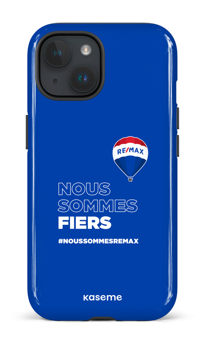 iPhone 15 Tough (Gloss) Nous sommes fiers par RE/MAX -