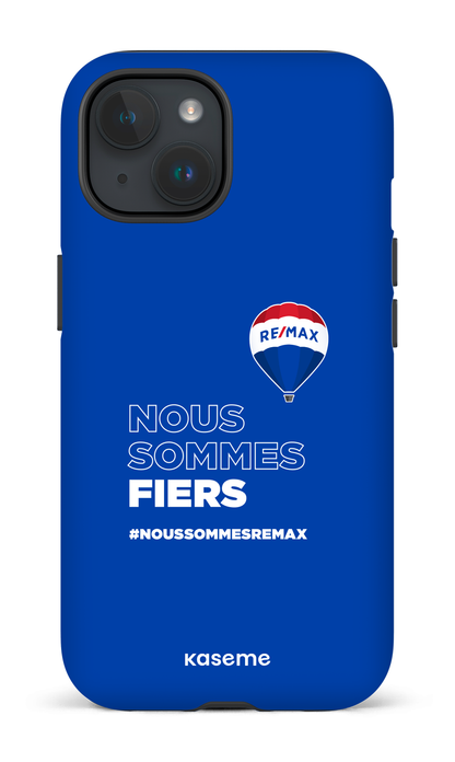iPhone 15 Tough (Matte) Nous sommes fiers par RE/MAX -