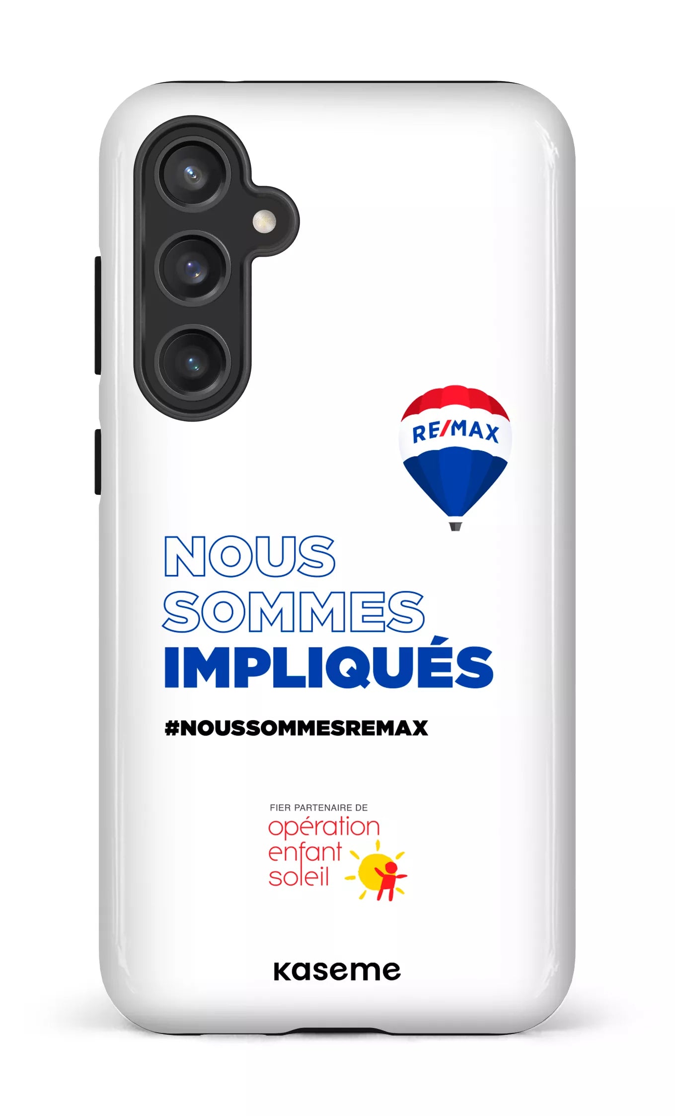 Galaxy S23 FE Tough Nous sommes impliqués par RE/MAX -