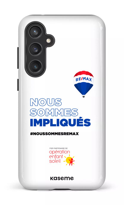 Galaxy S23 FE Tough Nous sommes impliqués par RE/MAX -