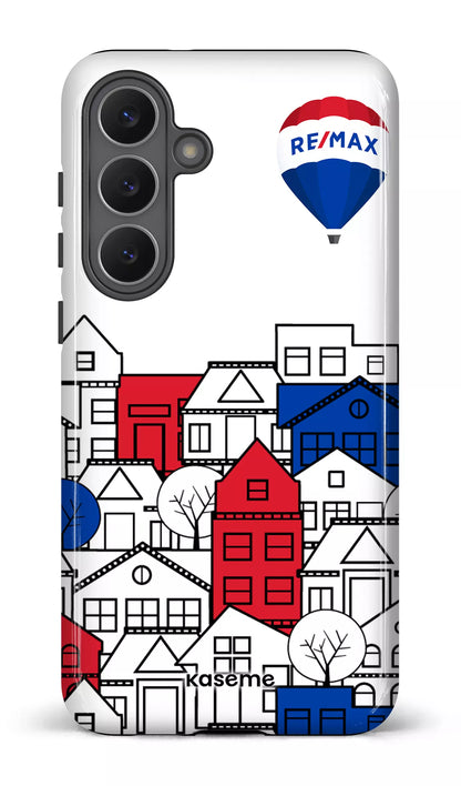 Galaxy S25 FE Tough Bâtiments RE/MAX Blanc -