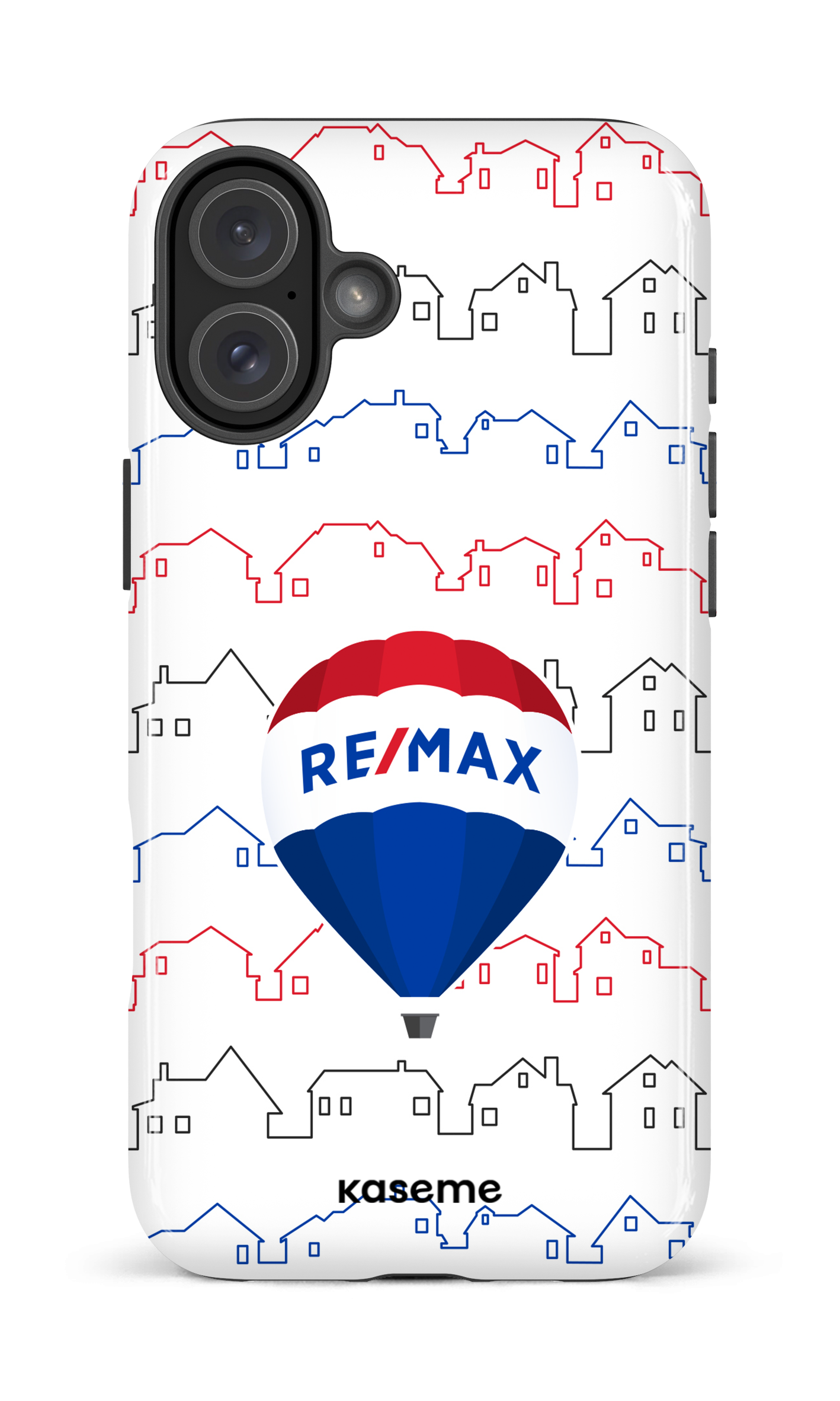 iPhone 16 Plus Impact Case RE/MAX Blanc 2024 -