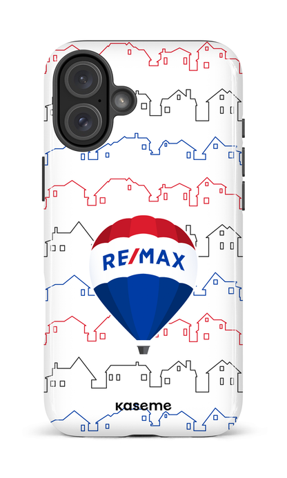 iPhone 16 Plus Impact Case RE/MAX Blanc 2024 -