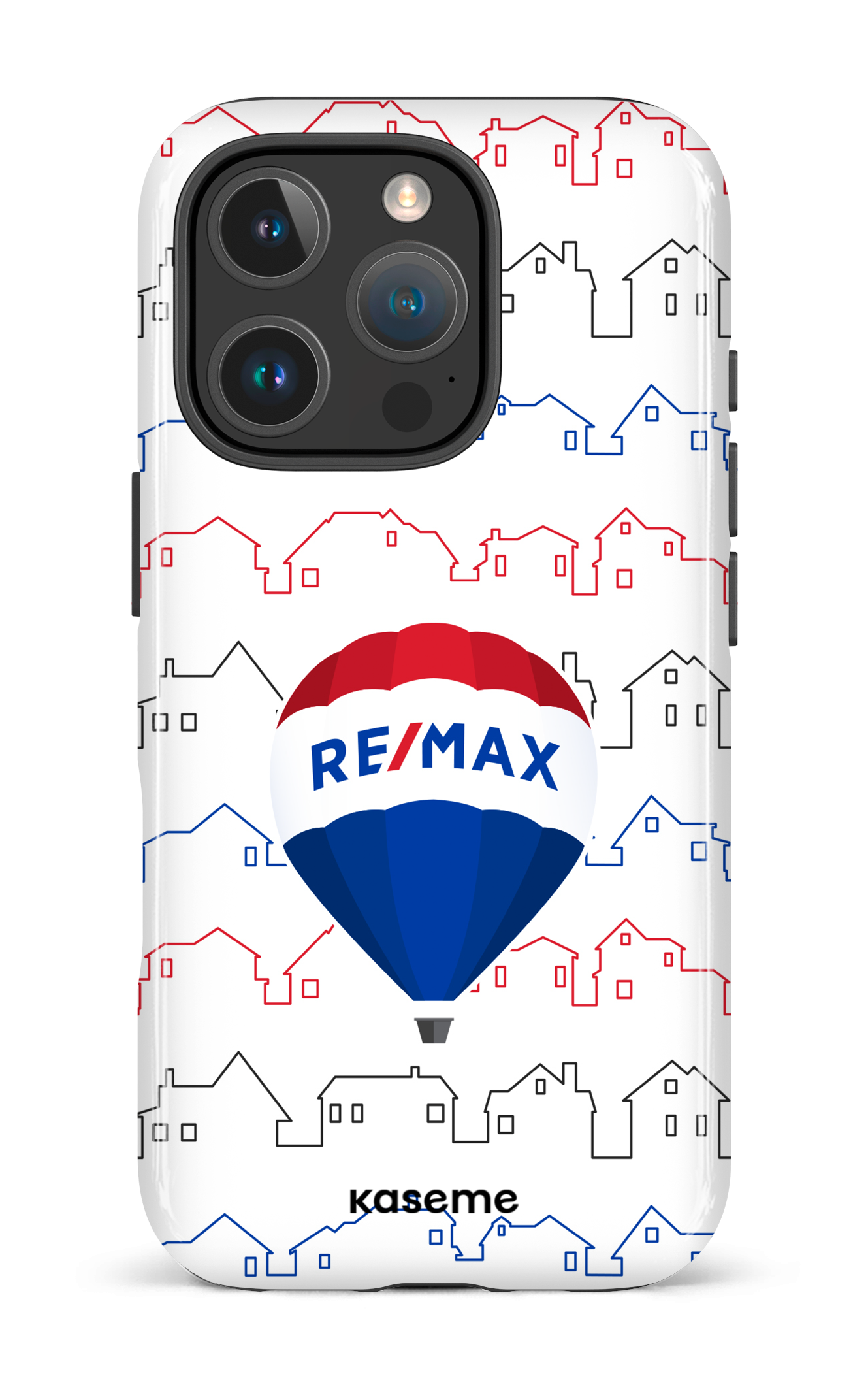 iPhone 16 Pro Impact Case RE/MAX Blanc 2024 -