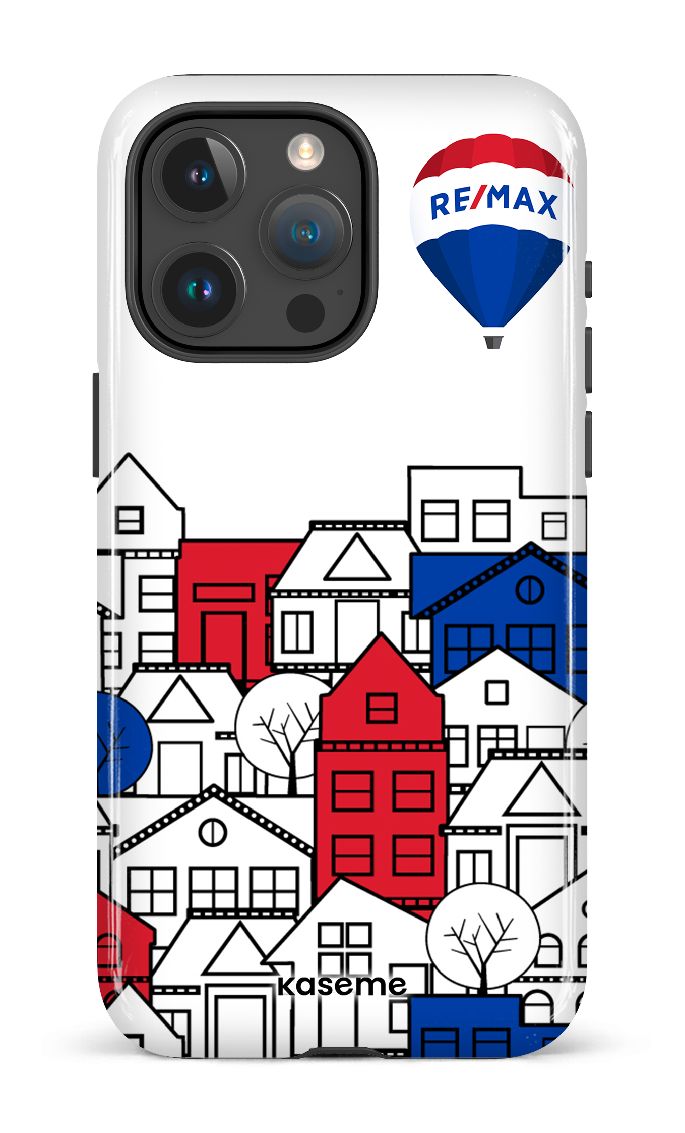 iPhone 15 Pro Max Tough Bâtiments RE/MAX Blanc -