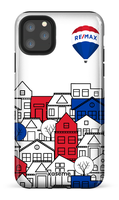 iPhone 11 Pro Max Tough Bâtiments RE/MAX Blanc -