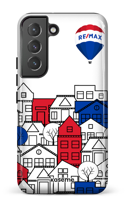 Galaxy S22 Tough Bâtiments RE/MAX Blanc -