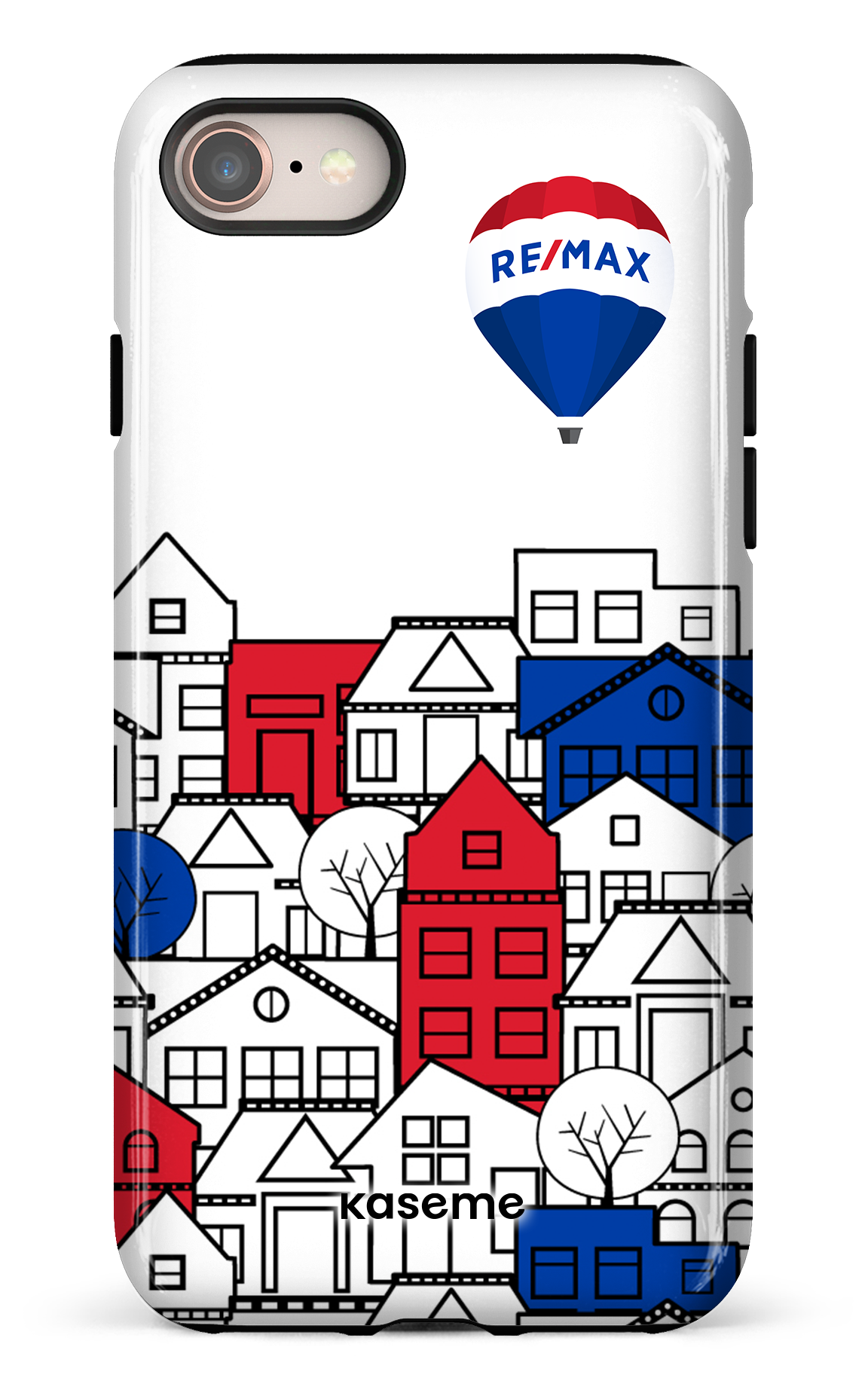 iPhone 8 Tough Bâtiments RE/MAX Blanc -