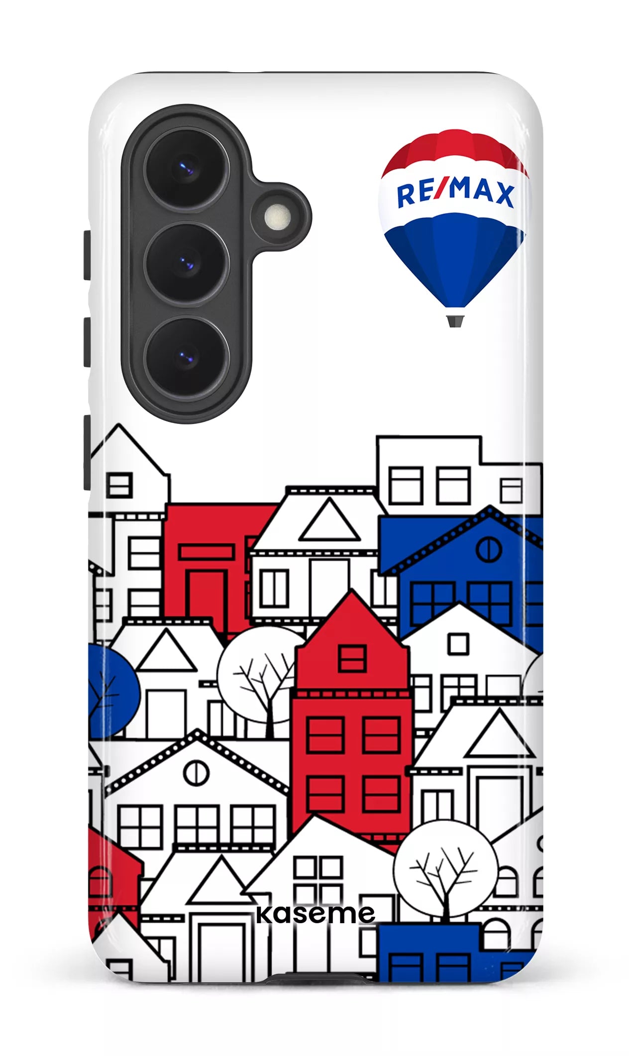 Galaxy  S26 Tough (Gloss) Bâtiments RE/MAX Blanc -