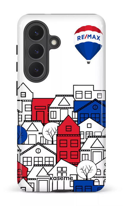 Galaxy  S26 Tough (Gloss) Bâtiments RE/MAX Blanc -
