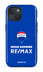 iPhone 15 Tough (Gloss) Nous sommes RE/MAX Bleu -
