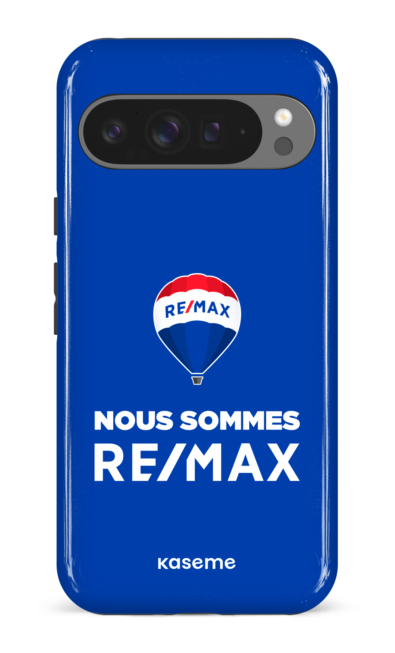Google Pixel 9 Pro XL Impact (Gloss) Nous sommes RE/MAX Bleu -