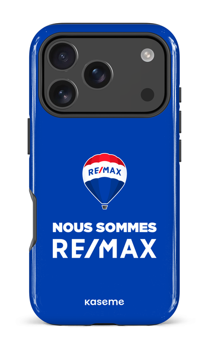 iPhone 17 Pro Impact Case Nous sommes RE/MAX Bleu -
