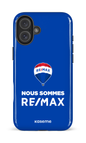 iPhone 16 Plus Impact Case Nous sommes RE/MAX Bleu -