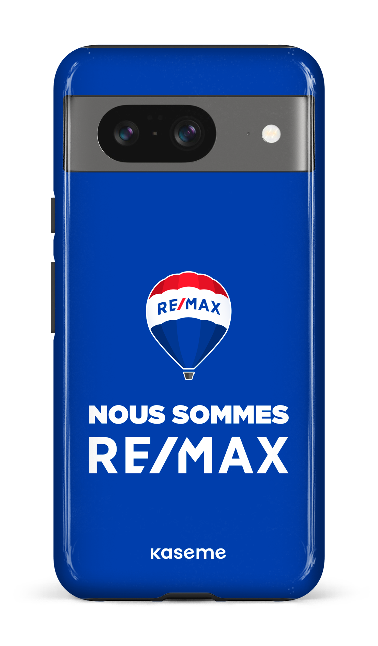 Google Pixel 8 Tough Gloss Nous sommes RE/MAX Bleu -