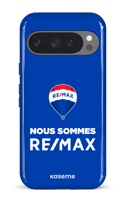 Google Pixel 9 Pro Impact (Gloss) Nous sommes RE/MAX Bleu -